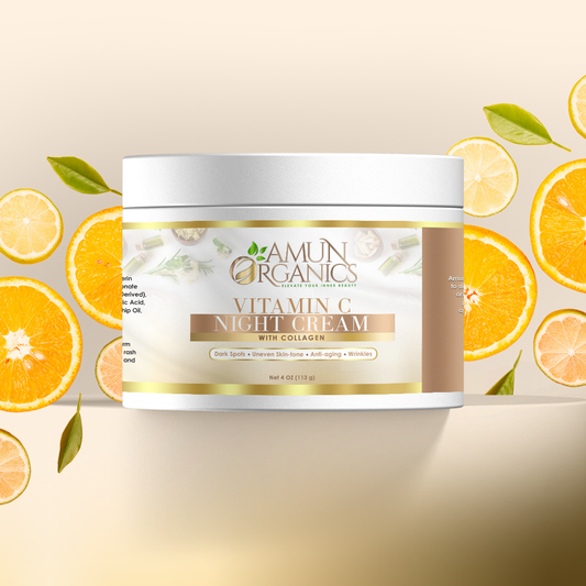 Vitamin C Face Cream - Anti-Aging Spot Remover | Amun Organics